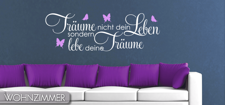 Wandtattoos Wohnzimmer bei Top Wandtattoo online Shop